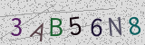 Visual CAPTCHA challenge