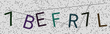 Visual CAPTCHA challenge