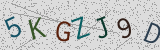 Visual CAPTCHA challenge