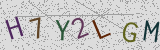 Visual CAPTCHA challenge