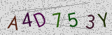 Visual CAPTCHA challenge