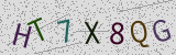Visual CAPTCHA challenge
