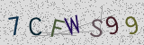 Visual CAPTCHA challenge
