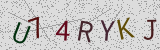 Visual CAPTCHA challenge
