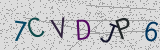 Visual CAPTCHA challenge