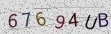 Visual CAPTCHA challenge