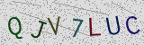 Visual CAPTCHA challenge