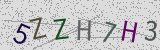 Visual CAPTCHA challenge