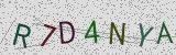 Défi visuel du captcha