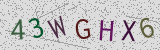 Défi visuel du captcha