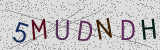 Défi visuel du captcha