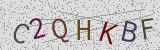 Défi visuel du captcha