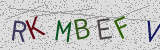 Défi visuel du captcha