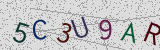 Défi visuel du captcha