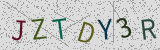 Défi visuel du captcha