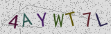Défi visuel du captcha
