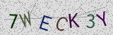Défi visuel du captcha