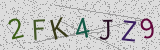 Défi visuel du captcha