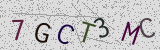Défi visuel du captcha