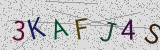 Défi visuel du captcha