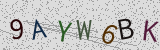 Défi visuel du captcha