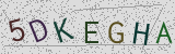 Défi visuel du captcha