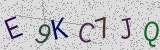 Défi visuel du captcha
