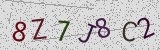 Défi visuel du captcha