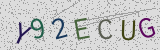 Défi visuel du captcha