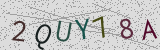 Défi visuel du captcha