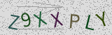 Défi visuel du captcha