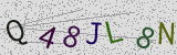 Défi visuel du captcha