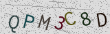 Défi visuel du captcha
