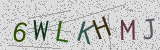 Défi visuel du captcha