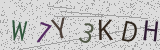 Défi visuel du captcha