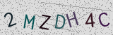 Défi visuel du captcha