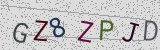 Défi visuel du captcha