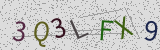 Défi visuel du captcha