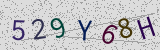 Défi visuel du captcha