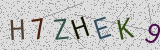 Défi visuel du captcha