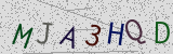 Défi visuel du captcha