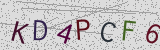Défi visuel du captcha