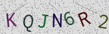 Défi visuel du captcha