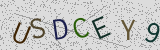 Défi visuel du captcha
