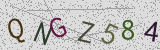 Défi visuel du captcha