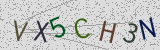 Défi visuel du captcha