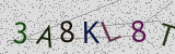 Défi visuel du captcha