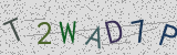 Défi visuel du captcha