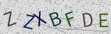 Défi visuel du captcha