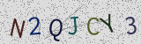 Défi visuel du captcha